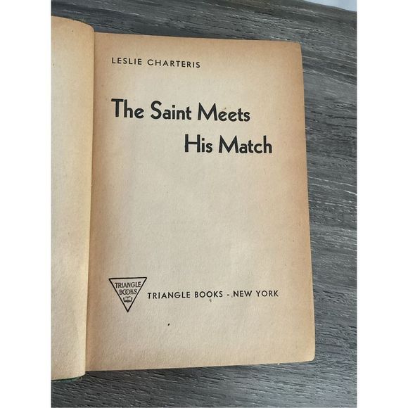 1944 The Saint Meets His Match,(formerly published as She Was a Lady) Charteris, - Picture 4 of 11